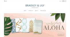 Desktop Screenshot of bradleyandlily.com